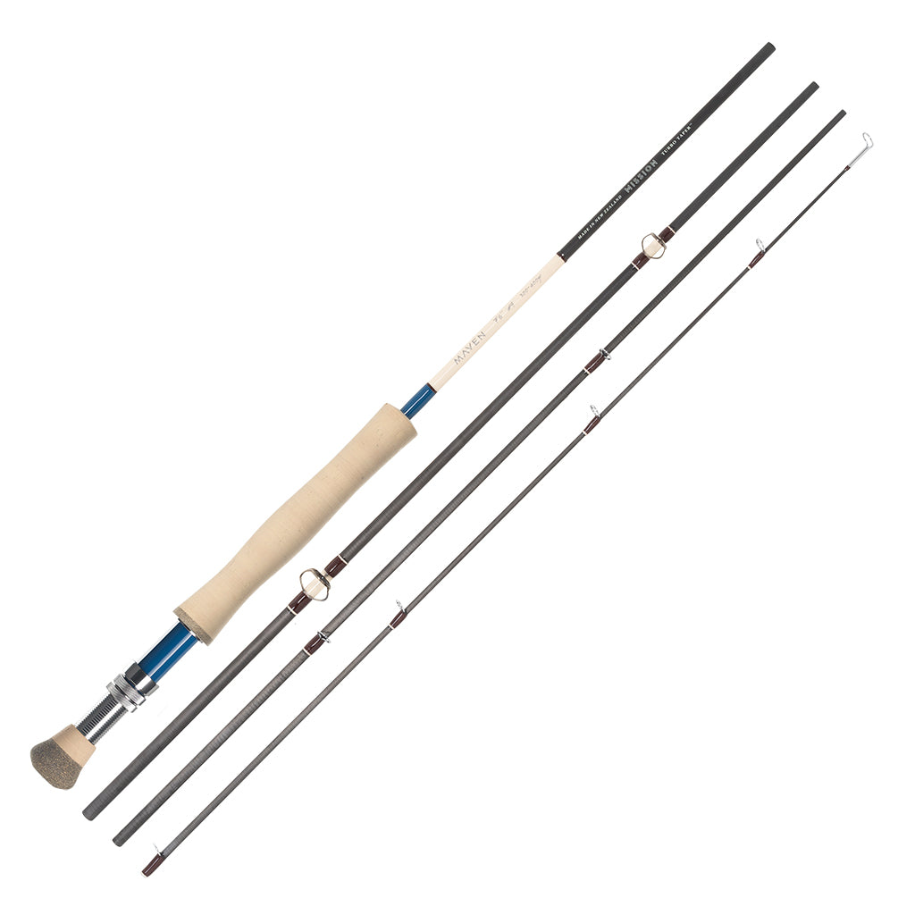 7 piece fly fishing rods Custom Backpacking / Spinning Rod Combination 4wt 7"6' 4 available in 4 or 6 piece The Little River - 6'6"