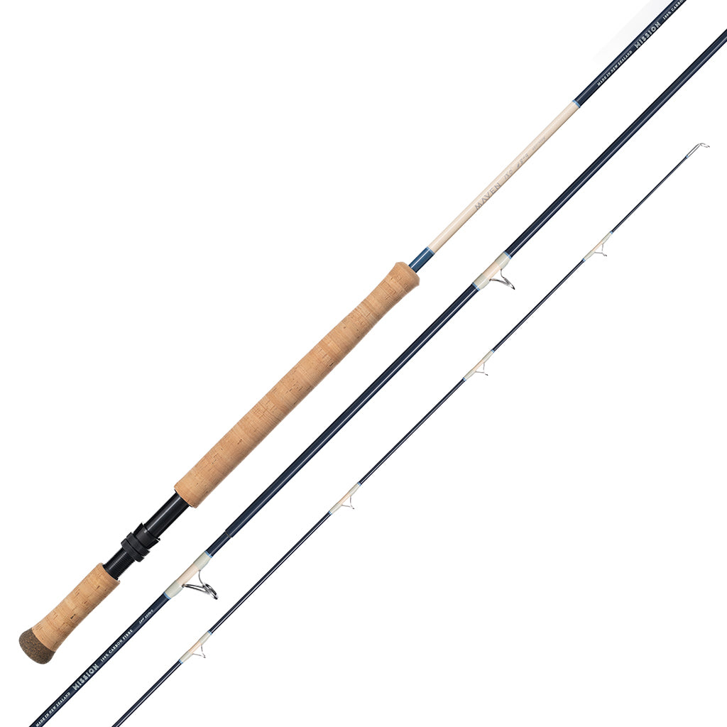 Maven Fly Rod 13ft 8-9wt Spey (DH) 4-piece Salmon, Steelhead – MAVEN Maven Fly Rod 13ft 8-9wt Spey (DH) 4-piece Salmon, Steelhead – MAVEN