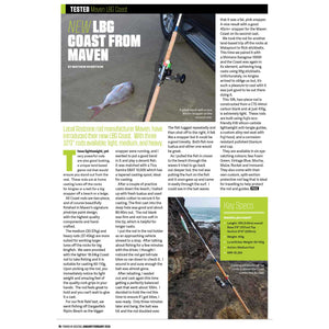 Fishing in Godzone review page for the Maven LBG Coast rod