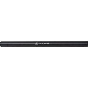 Maven Rod Tube in Satin Black Finish with White Print